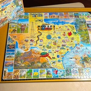 White Mountain Puzzle- TEXAS!